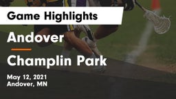Andover  vs Champlin Park  Game Highlights - May 12, 2021
