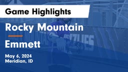 Rocky Mountain  vs Emmett  Game Highlights - May 6, 2024