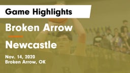 Broken Arrow  vs Newcastle  Game Highlights - Nov. 14, 2020
