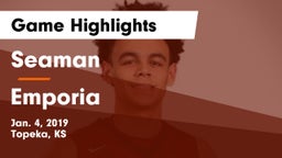 Seaman  vs Emporia  Game Highlights - Jan. 4, 2019