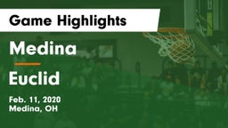 Medina  vs Euclid  Game Highlights - Feb. 11, 2020