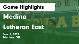 Medina  vs Lutheran East  Game Highlights - Jan. 8, 2022