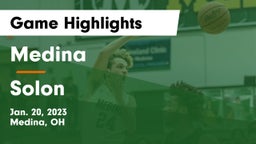 Medina  vs Solon  Game Highlights - Jan. 20, 2023