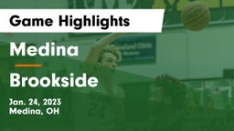 Medina  vs Brookside  Game Highlights - Jan. 24, 2023
