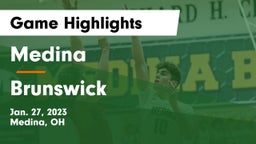 Medina  vs Brunswick  Game Highlights - Jan. 27, 2023