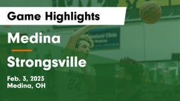 Medina  vs Strongsville  Game Highlights - Feb. 3, 2023