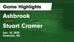 Ashbrook  vs Stuart Cramer Game Highlights - Jan. 10, 2020