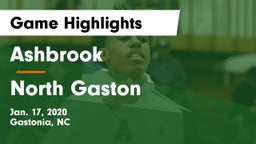 Ashbrook  vs North Gaston  Game Highlights - Jan. 17, 2020