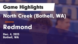 North Creek (Bothell, WA) vs Redmond  Game Highlights - Dec. 4, 2023