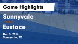 Sunnyvale  vs Eustace  Game Highlights - Dec 3, 2016