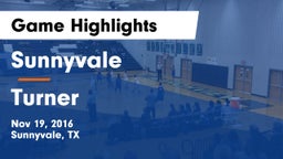 Sunnyvale  vs Turner  Game Highlights - Nov 19, 2016