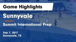 Sunnyvale  vs Summit International Prep  Game Highlights - Feb 7, 2017