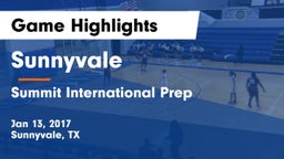 Sunnyvale  vs Summit International Prep  Game Highlights - Jan 13, 2017