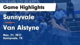 Sunnyvale  vs Van Alstyne  Game Highlights - Nov. 21, 2017