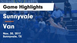 Sunnyvale  vs Van  Game Highlights - Nov. 30, 2017