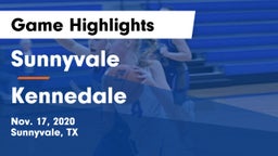 Sunnyvale  vs Kennedale  Game Highlights - Nov. 17, 2020
