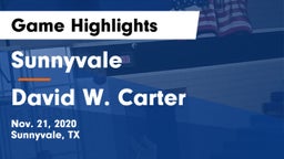 Sunnyvale  vs David W. Carter  Game Highlights - Nov. 21, 2020
