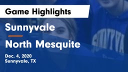Sunnyvale  vs North Mesquite  Game Highlights - Dec. 4, 2020