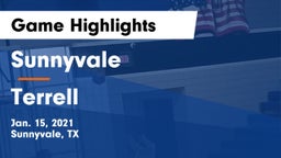 Sunnyvale  vs Terrell  Game Highlights - Jan. 15, 2021