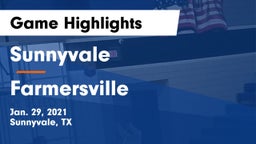 Sunnyvale  vs Farmersville  Game Highlights - Jan. 29, 2021