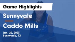 Sunnyvale  vs Caddo Mills  Game Highlights - Jan. 20, 2023