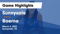 Sunnyvale  vs Boerne  Game Highlights - March 3, 2023