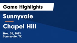 Sunnyvale  vs Chapel Hill  Game Highlights - Nov. 20, 2023