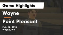 Wayne  vs Point Pleasant  Game Highlights - Feb. 18, 2020
