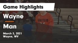 Wayne  vs Man  Game Highlights - March 3, 2021