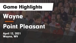 Wayne  vs Point Pleasant  Game Highlights - April 12, 2021