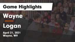 Wayne  vs Logan  Game Highlights - April 21, 2021