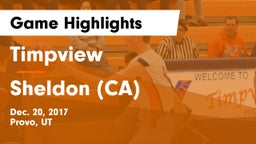 Timpview  vs Sheldon (CA) Game Highlights - Dec. 20, 2017