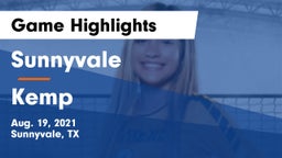 Sunnyvale  vs Kemp Game Highlights - Aug. 19, 2021