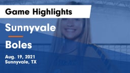 Sunnyvale  vs Boles  Game Highlights - Aug. 19, 2021