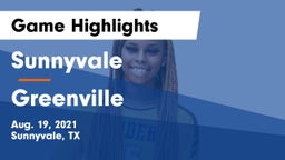Sunnyvale  vs Greenville  Game Highlights - Aug. 19, 2021