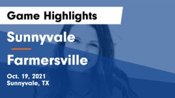 Sunnyvale  vs Farmersville  Game Highlights - Oct. 19, 2021