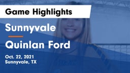 Sunnyvale  vs Quinlan Ford  Game Highlights - Oct. 22, 2021