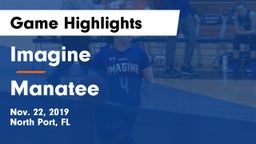 Imagine  vs Manatee  Game Highlights - Nov. 22, 2019