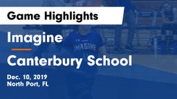 Imagine  vs Canterbury School Game Highlights - Dec. 10, 2019