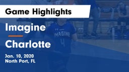 Imagine  vs Charlotte  Game Highlights - Jan. 10, 2020