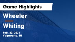 Wheeler  vs Whiting  Game Highlights - Feb. 20, 2021