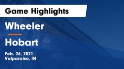 Wheeler  vs Hobart  Game Highlights - Feb. 26, 2021