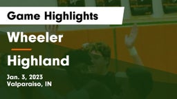 Wheeler  vs Highland  Game Highlights - Jan. 3, 2023