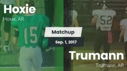 Matchup: Hoxie  vs. Trumann  2017