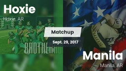 Matchup: Hoxie  vs. Manila  2017