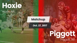 Matchup: Hoxie  vs. Piggott  2017