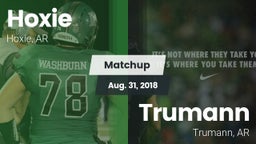 Matchup: Hoxie  vs. Trumann  2018