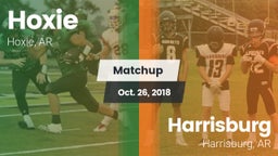 Matchup: Hoxie  vs. Harrisburg  2018