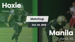 Matchup: Hoxie  vs. Manila  2019