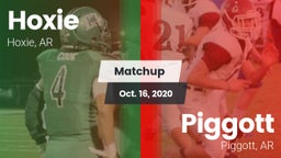 Matchup: Hoxie  vs. Piggott  2020